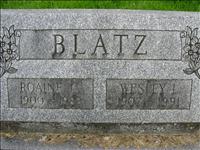 Blatz, Wesley L. and Roaine C